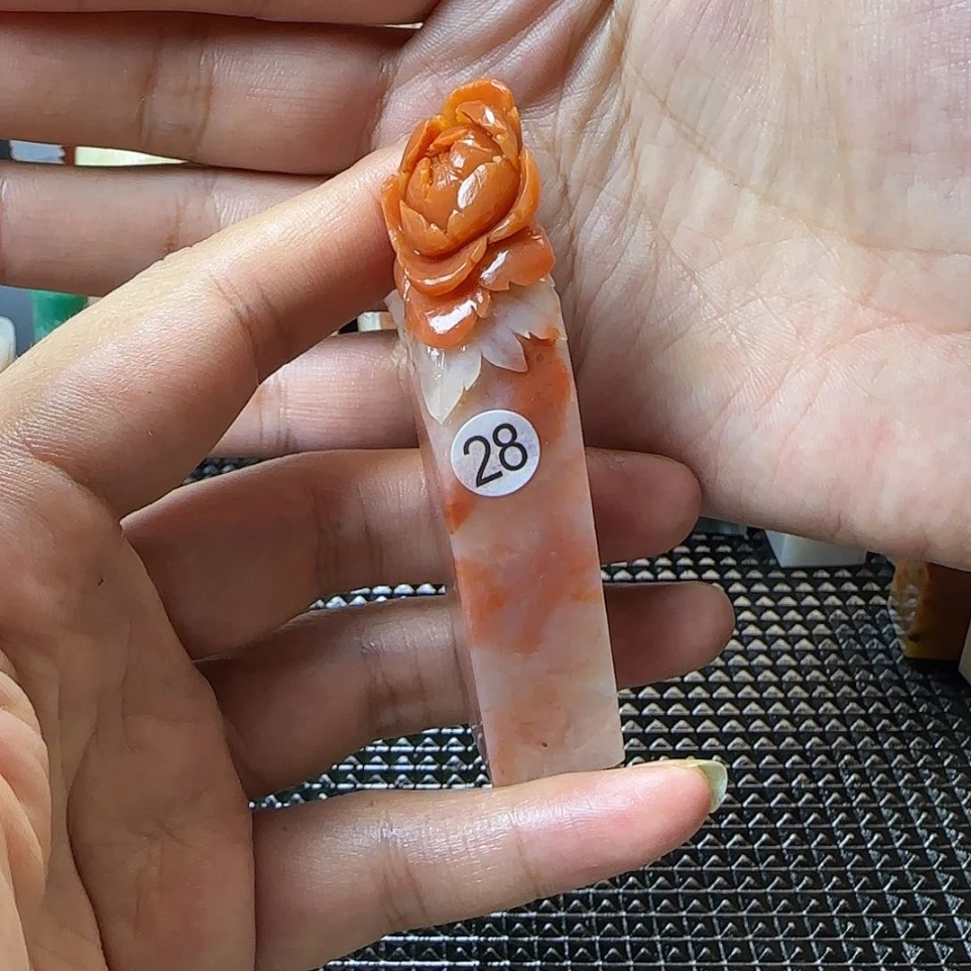 老挝石印石1.6/1.6/8.1cm