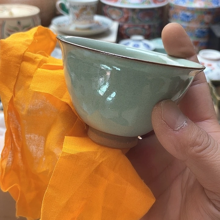 瓷片078 一人直播，看品直播间说序号
