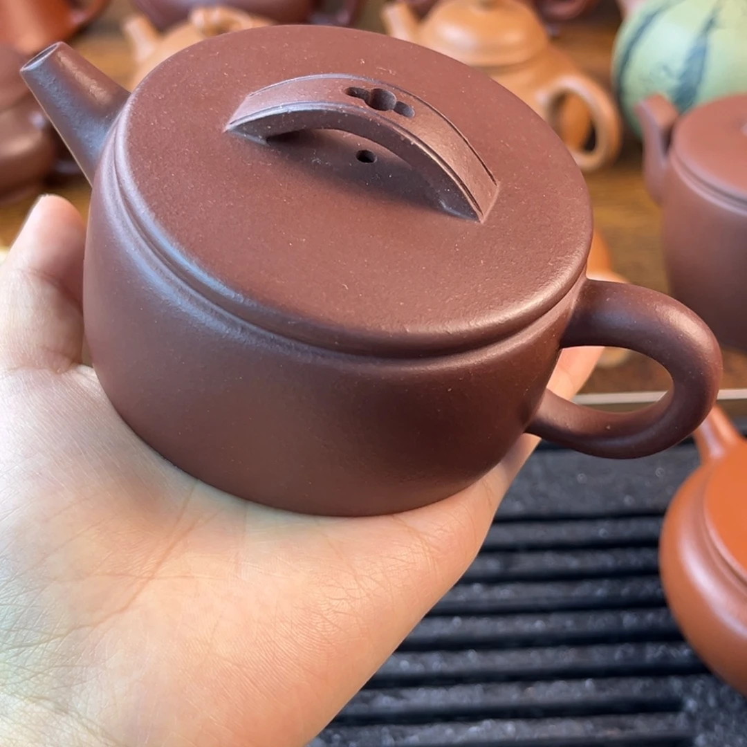 风***归紫砂茶壶手工制作