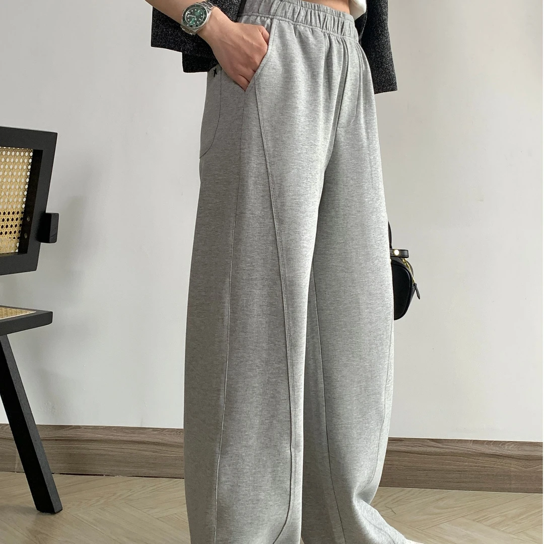 直筒宽松型通用卫裤裤子宽松休闲裤显瘦长裤