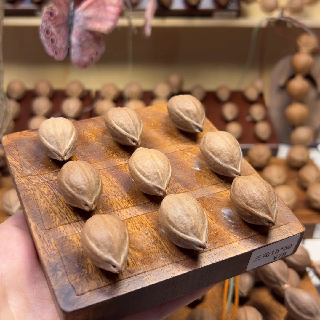 橄榄核手串/手链小*梅林精品铁核原生态18*30