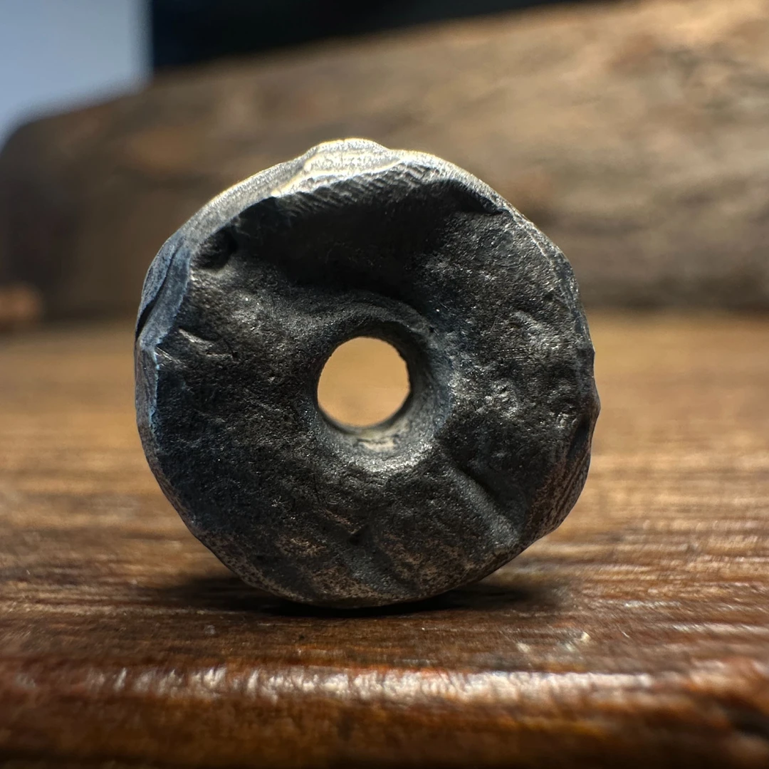 足银银制品 足银999 隔片珠做旧素款