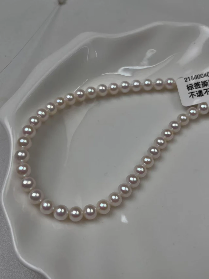 天然淡水珍珠项链5-6mm 215600400