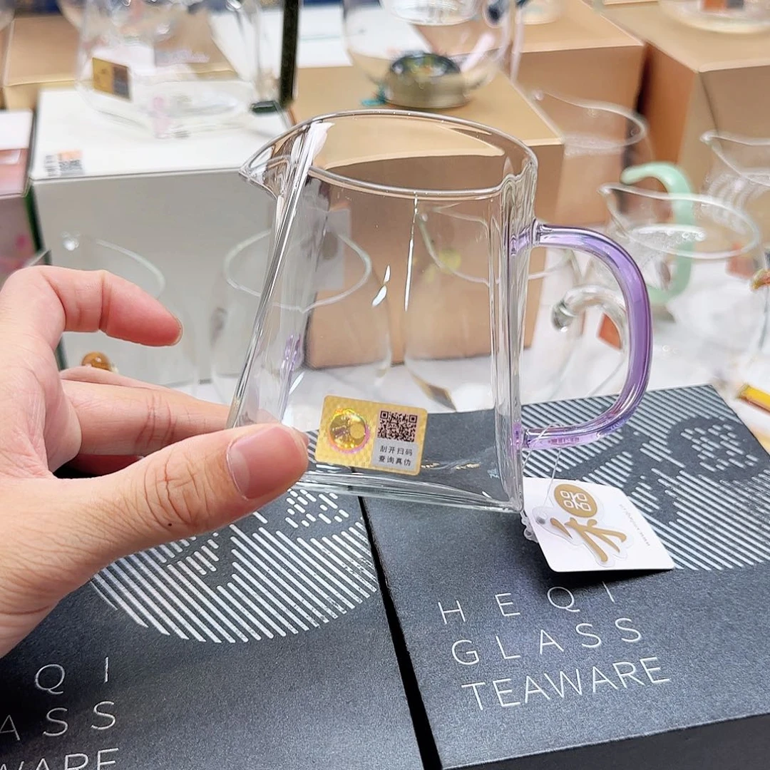 禾器浅紫色瀚然公道杯