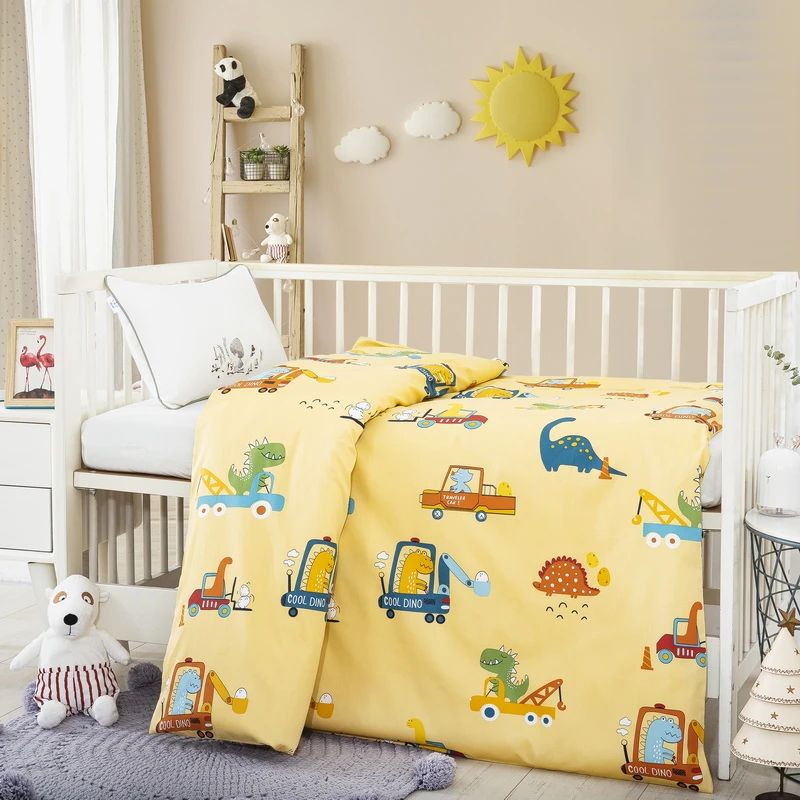 婴儿被子纯棉被套春秋天儿童幼儿园专用冬季加厚被子宝宝被罩单件