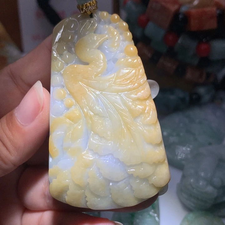 颈饰未镶嵌翡翠保真天然A货翡翠