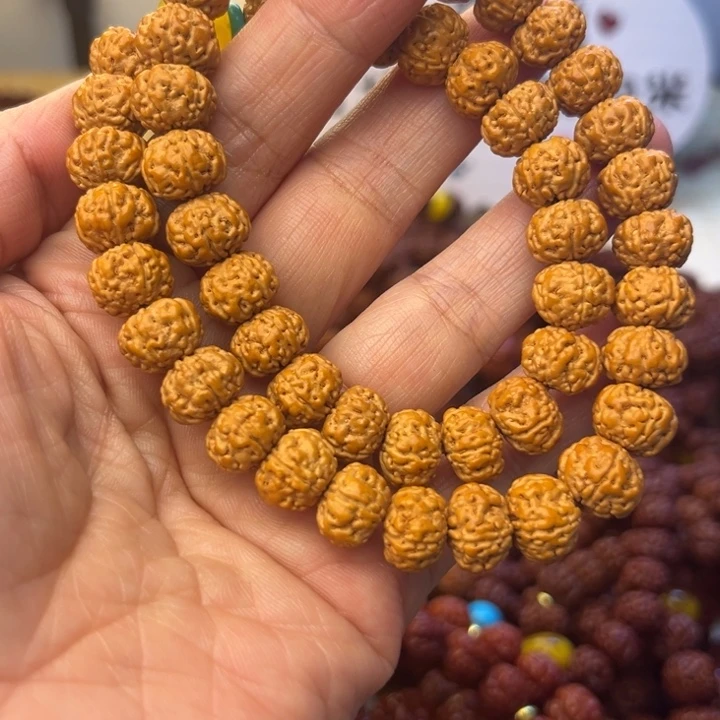 夜***醉原皮双圈手串老树王