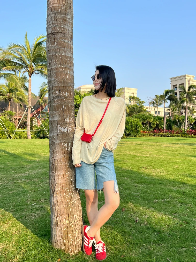 910STUDIO「随性自在」春夏季时尚简约纯色百搭宽松显瘦T恤