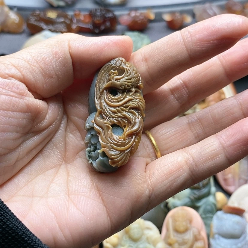 【闪购商品】未镶嵌吊坠定制石英质玉