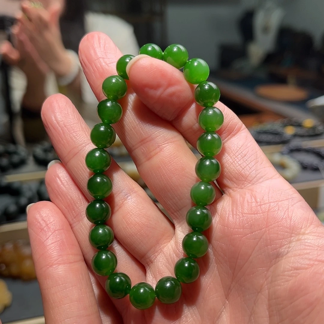 和田玉手链未镶嵌