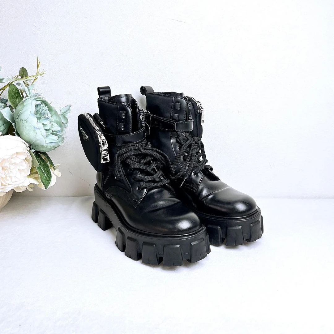 95新/Prada/普拉达/靴子/36码/Xsp38494