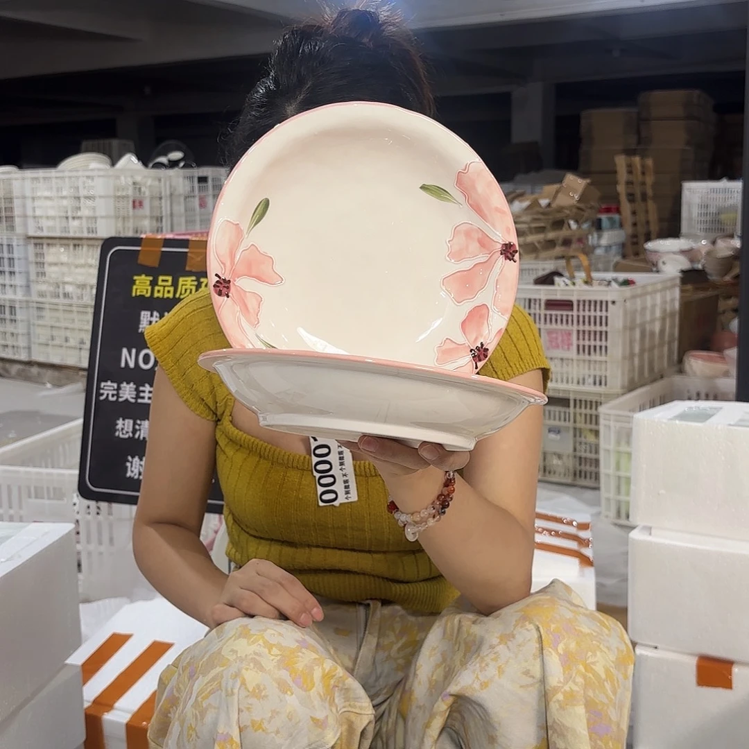瓷微瑕陶瓷餐具釉下彩
