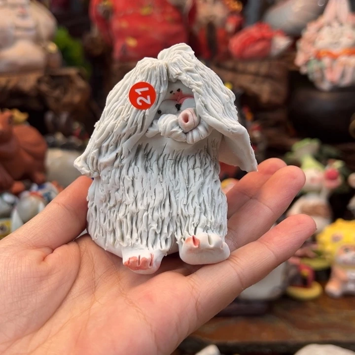 v***a陶摆件小镇青花每日有新品