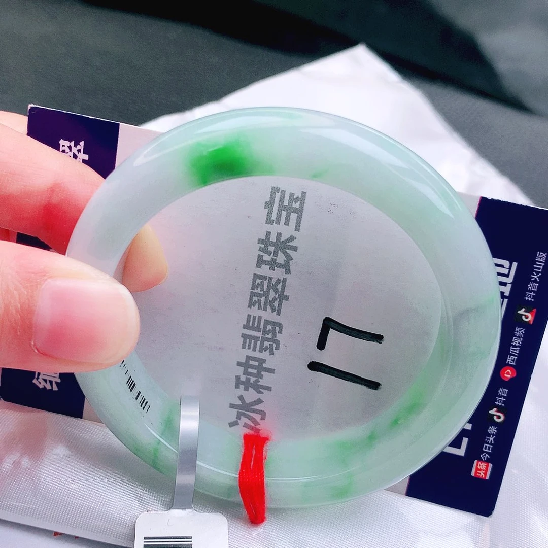 翡翠未镶嵌手镯缅甸天然a货翡翠手镯