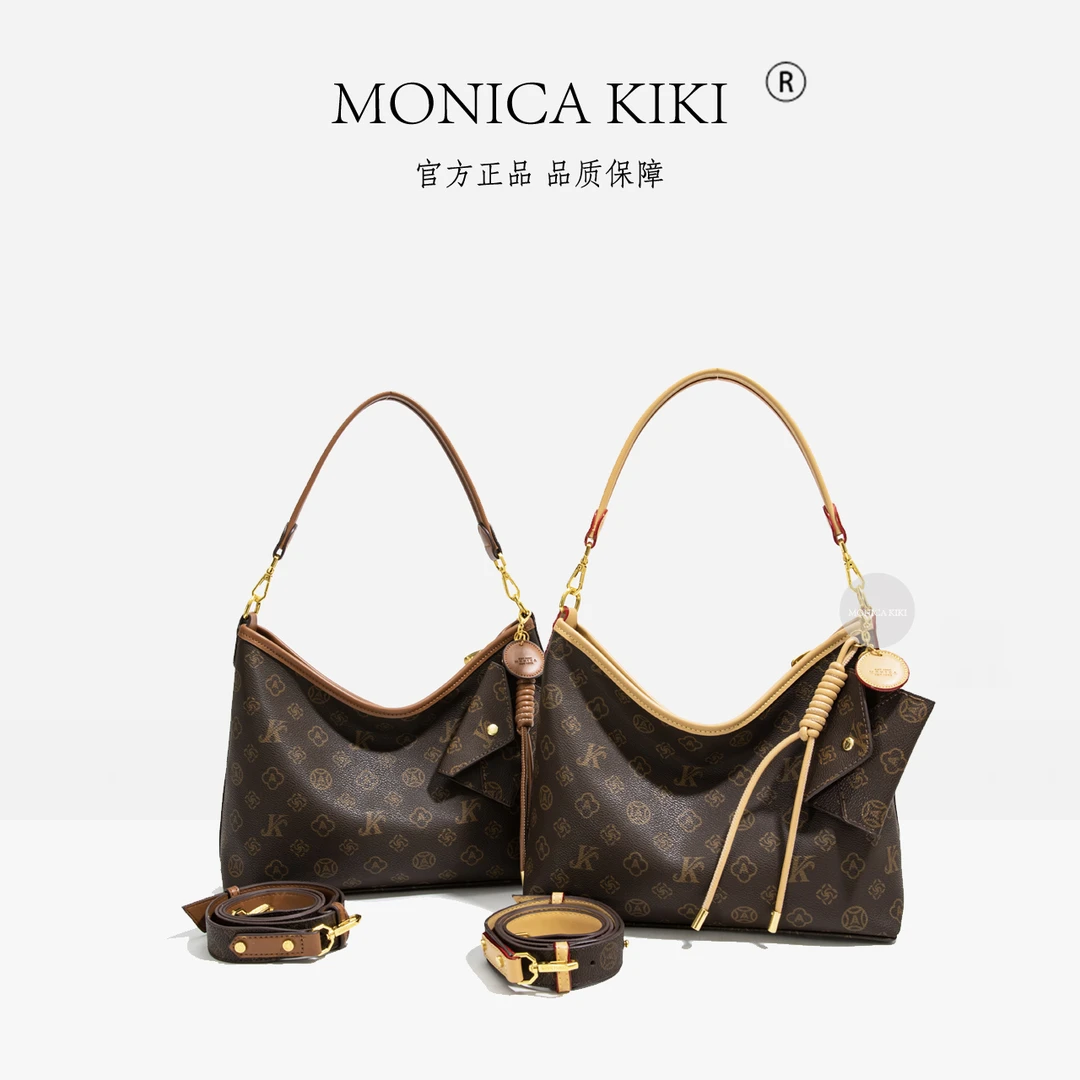 MONICA KIKI/莫妮卡奇奇轻奢新品女士单间包经典时尚百搭