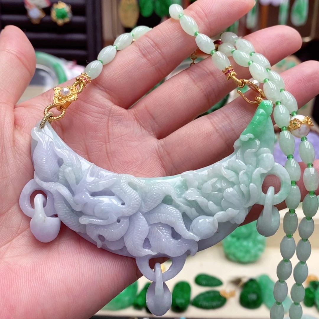 颈饰未镶嵌翡翠翡翠吊坠