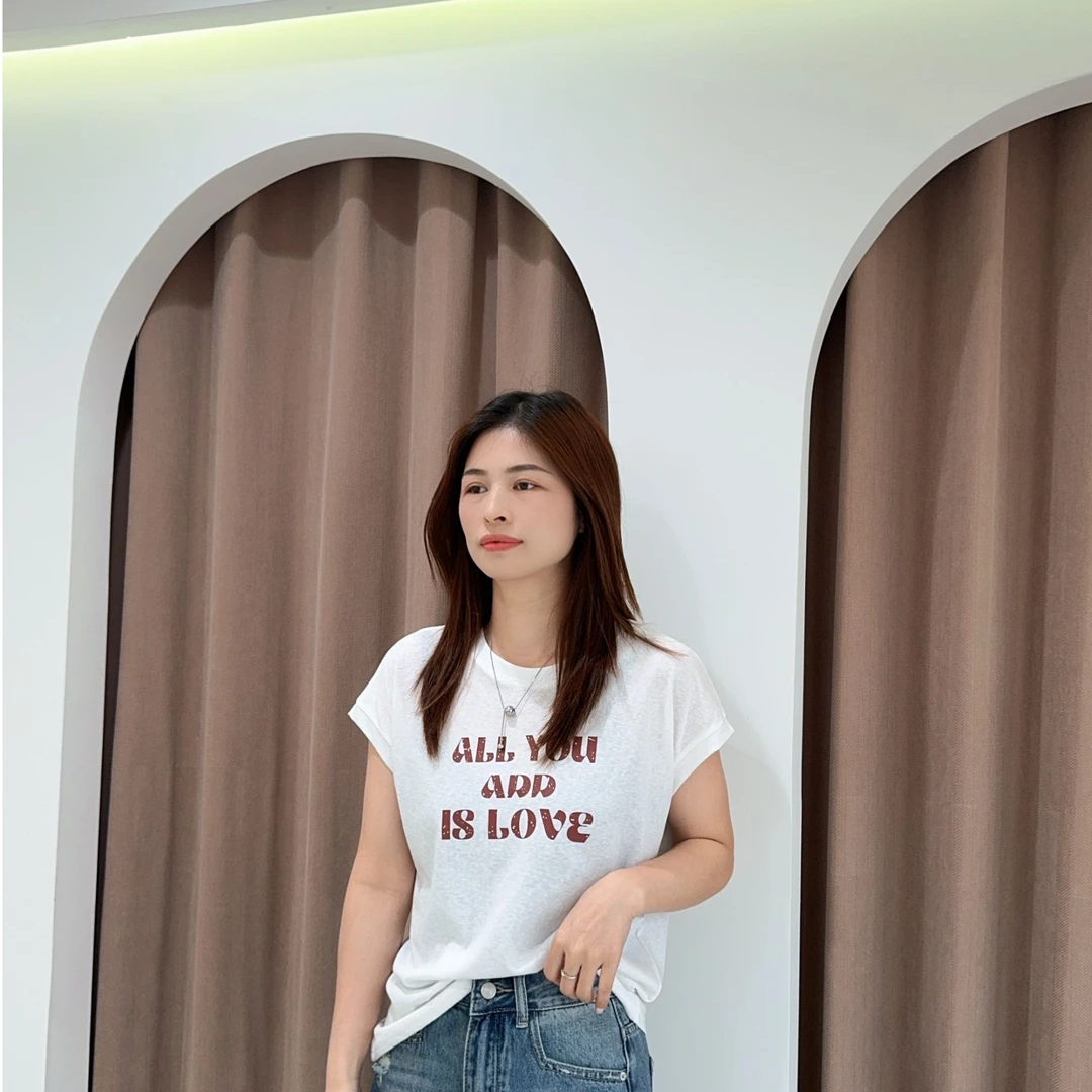 萱萱2【字母飞袖】雪花棉字母飞袖上衣538007 050602 100