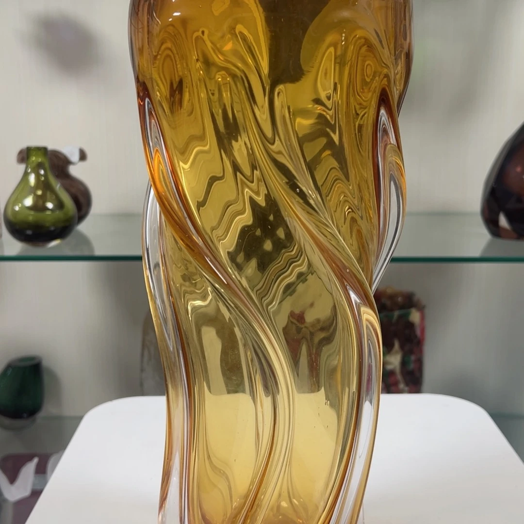 36 高轻奢琉璃花器福利正常手工痕迹