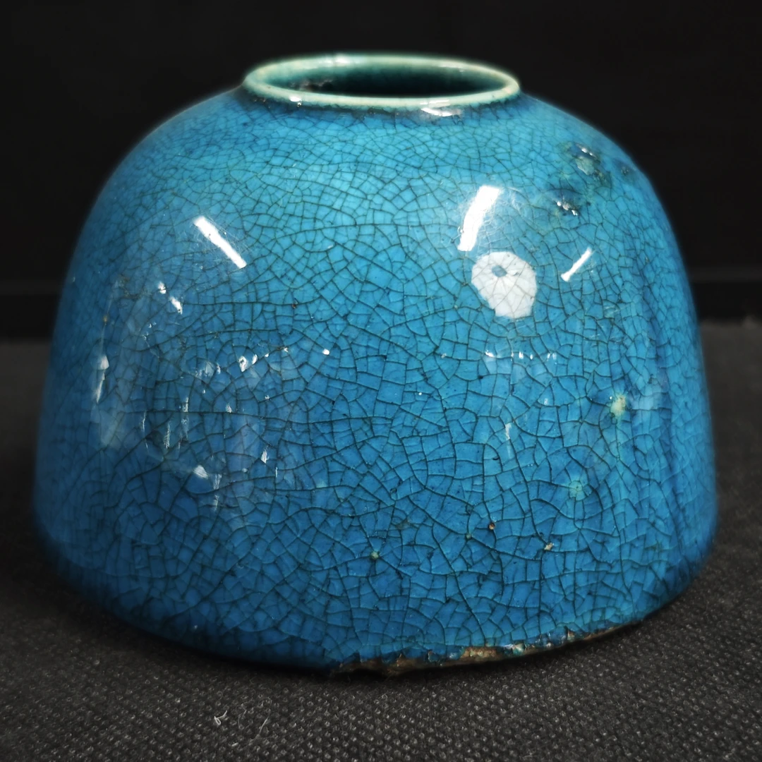 清 乾隆 蓝釉太白尊瓷器NPH-0012