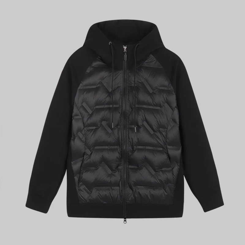 男士休闲8967拼接羽绒服