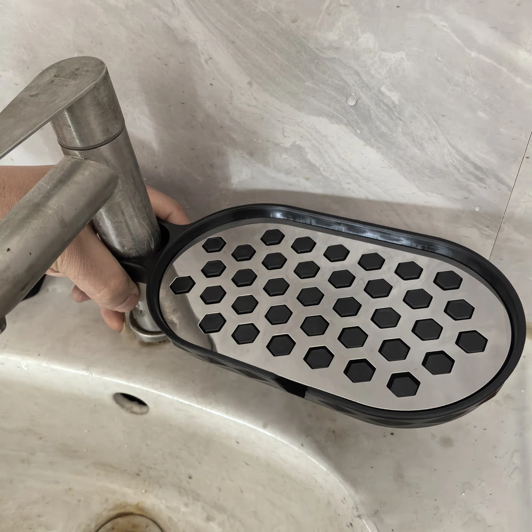 A12厨房卫生间水龙头通用置物架一个