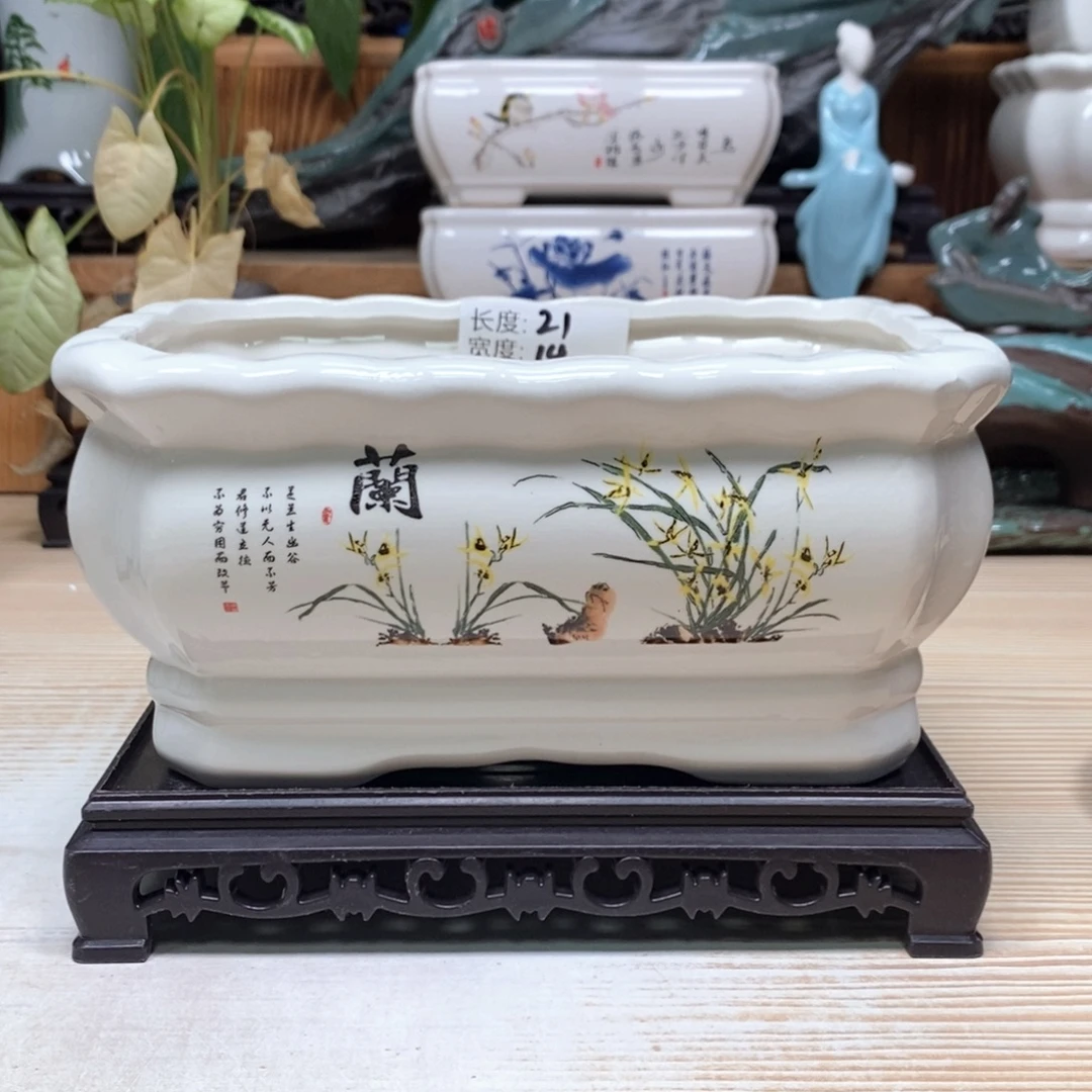 花盆紫砂陶瓷艺术花盆陶瓷