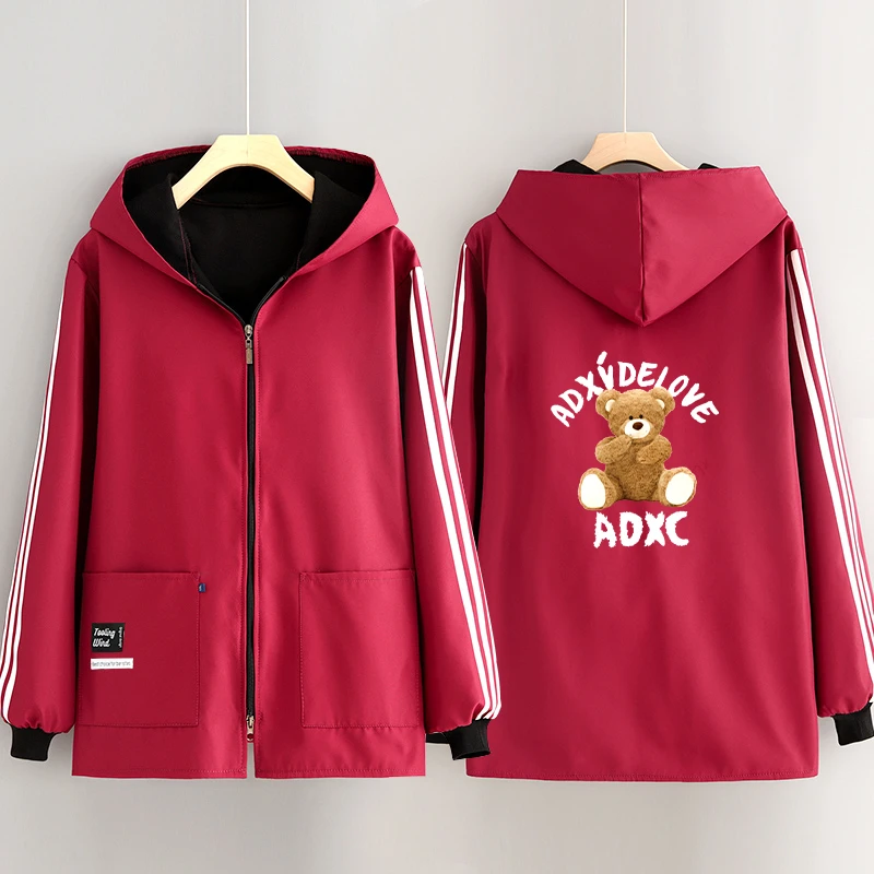 卡通短款加绒罩衣保暖外套防风围裙厨房家用餐饮工作服定制大褂女