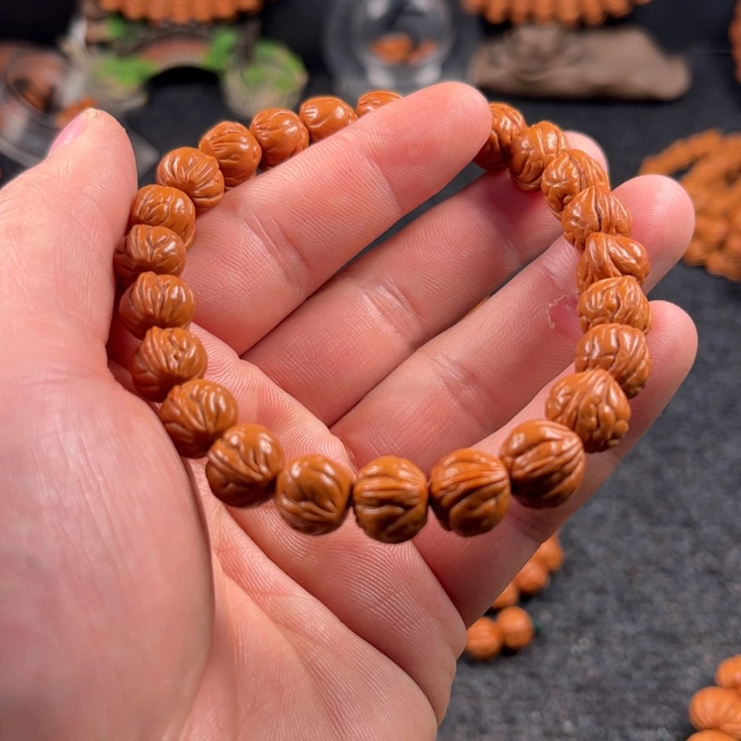 桃核手串10号链接手串