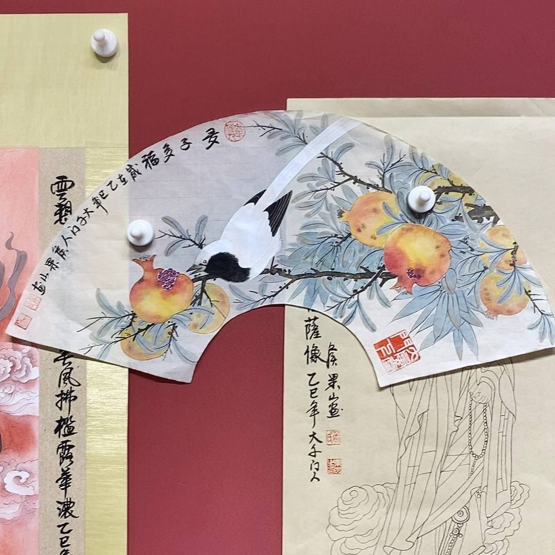 国画大风堂嫡传-侯果山老师作品路