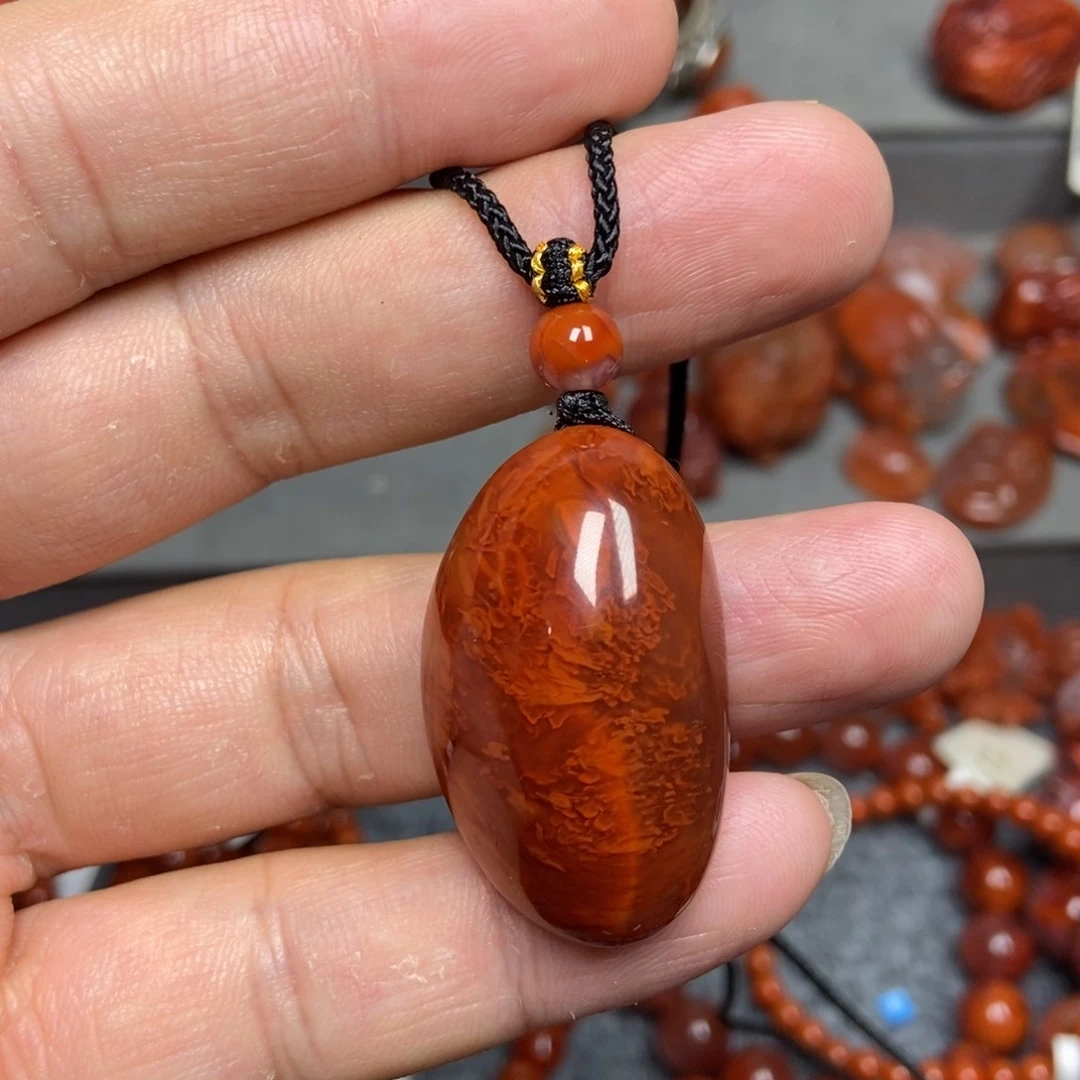 南红玛瑙吊坠(不含链)未镶嵌