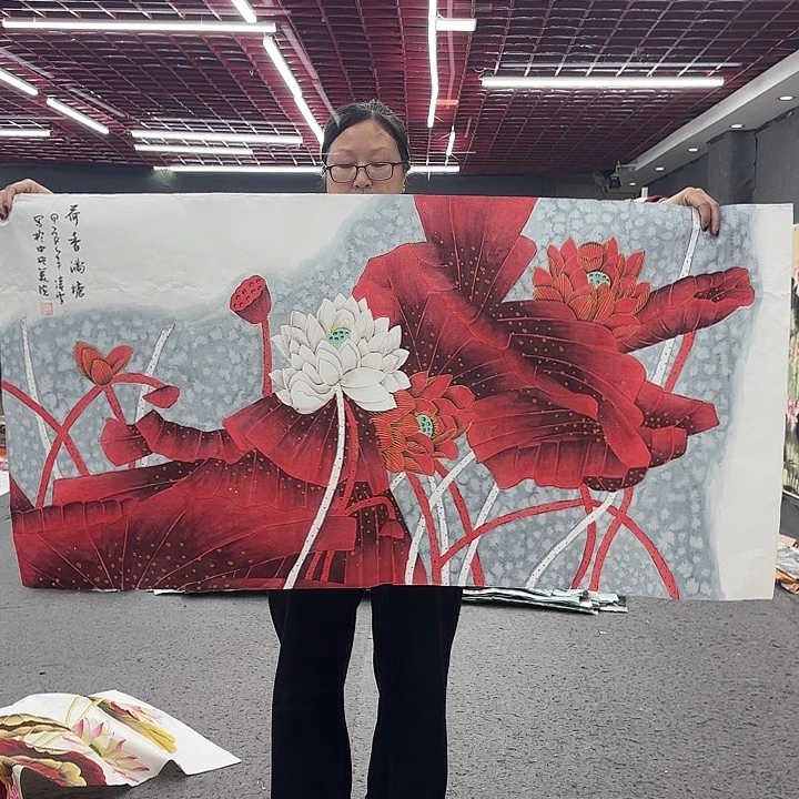 国画无毛和被绒毛或被