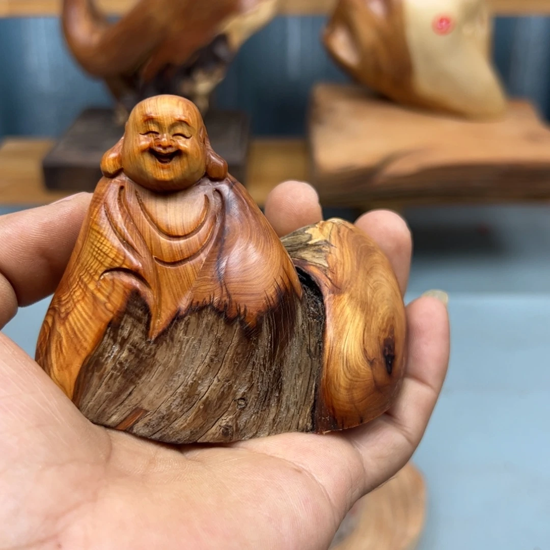 君***~木崖柏木摆件手把件