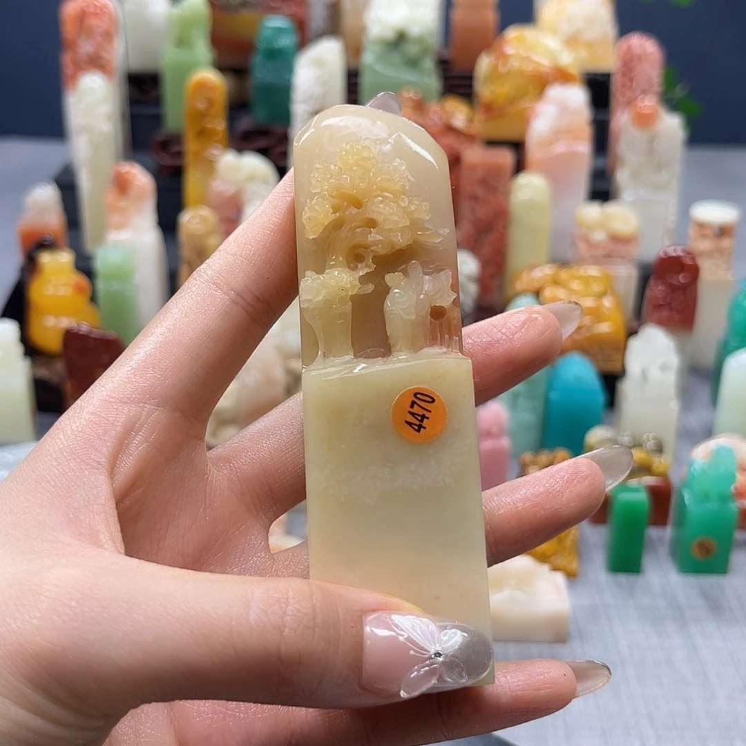 巴林石印石包邮包刻4470