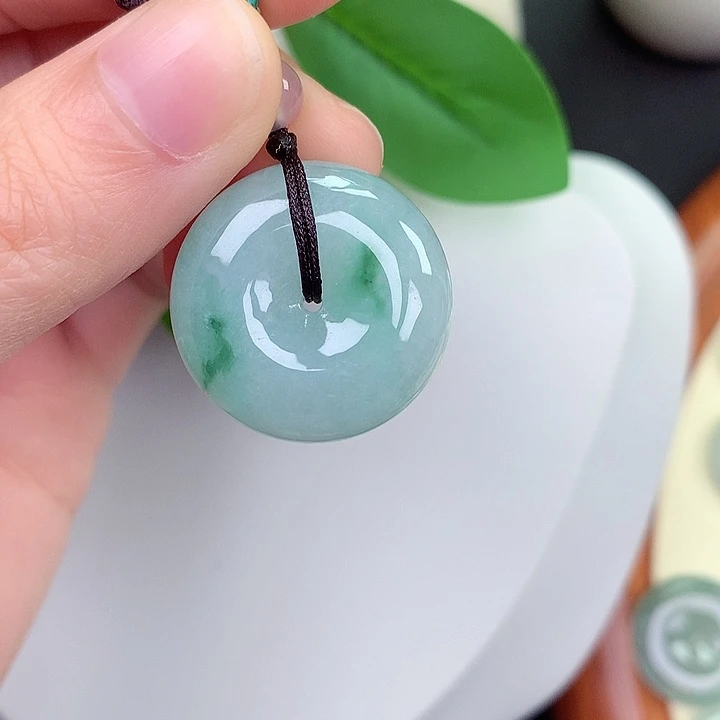 颈饰未镶嵌翡翠2号24.4-10.1mm