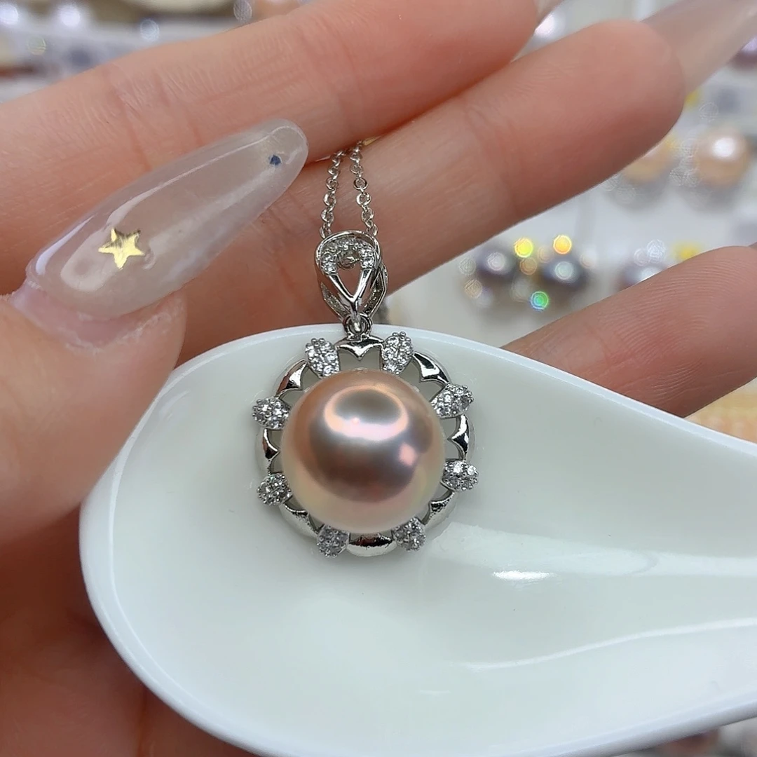 合金颈饰淡水珍珠