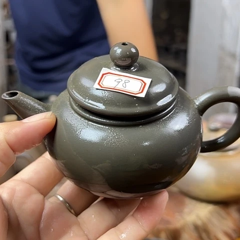 戬谷龙窑柴烧茶壶98
