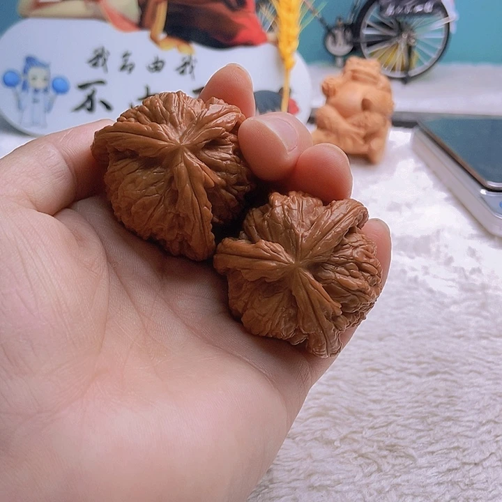 把件文玩核桃天**素三棱