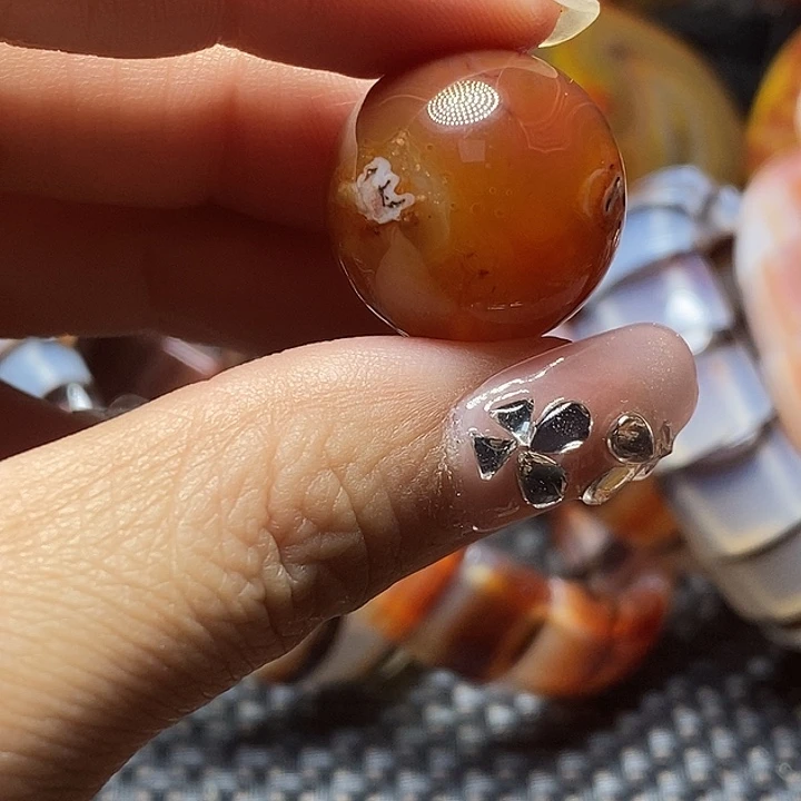 流***水未镶嵌颈饰玛瑙/玉髓
