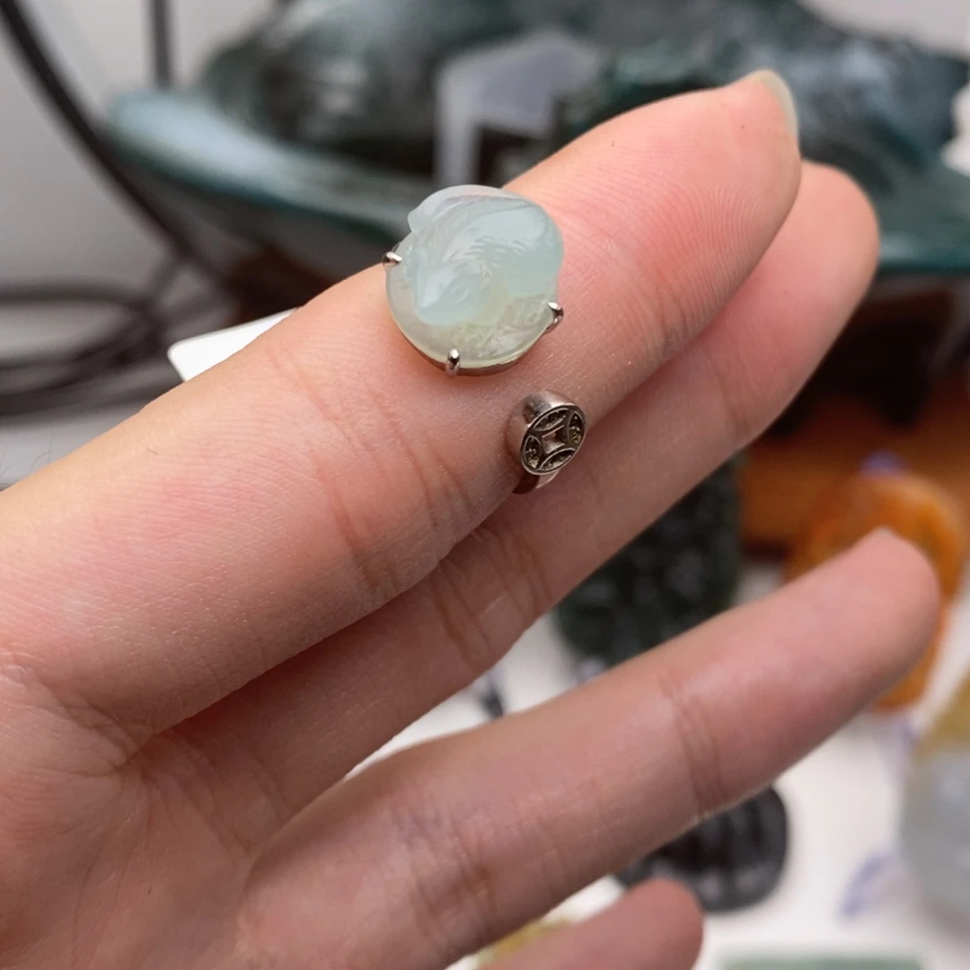未镶嵌定制翡翠戒指
