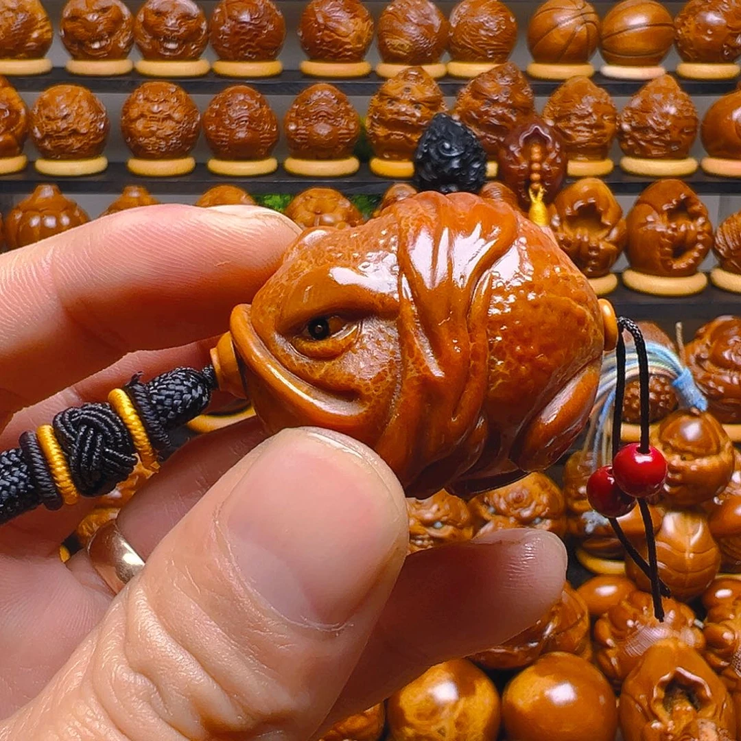 橄榄核手串/手链吞金兽一颗3.6