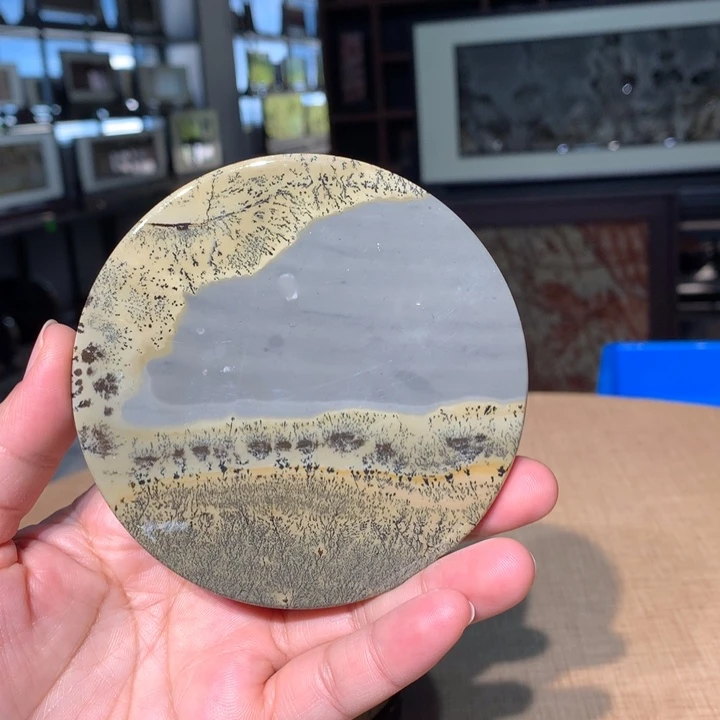 ，广西国画石摆件，收藏观赏