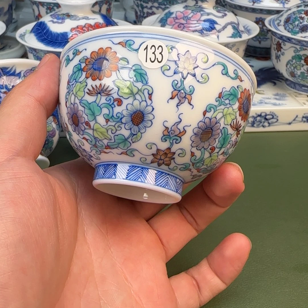 ?**?彦祖纯手工手绘茶具133