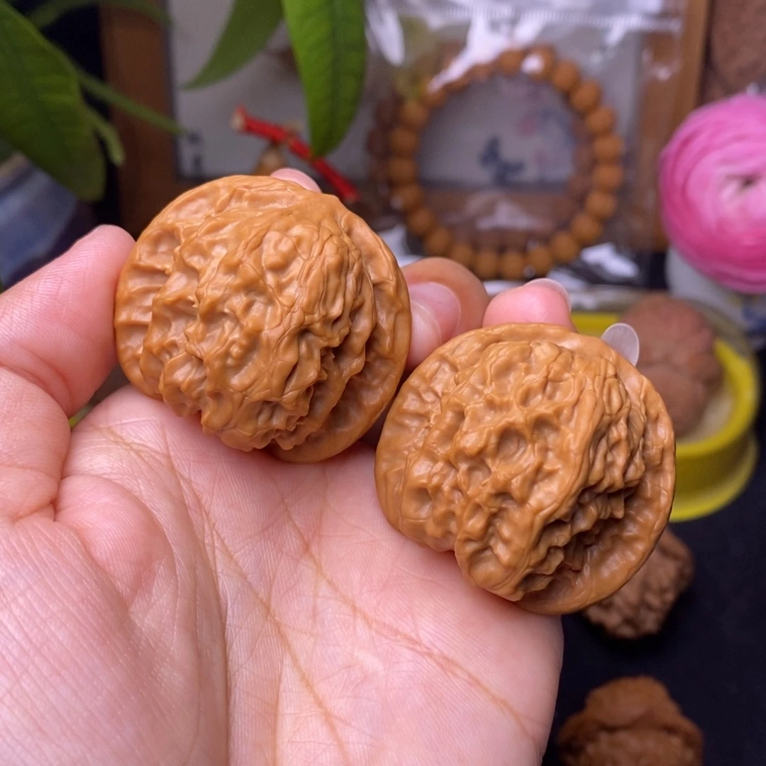 文玩核桃把件39野狼