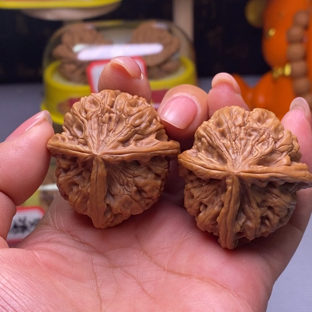 把件文玩核桃012玉玺钉子棱42尺