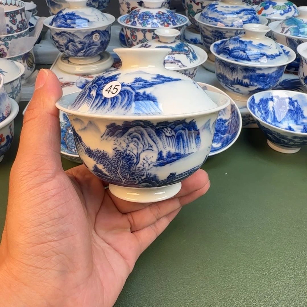 纯手工纯手绘茶具45