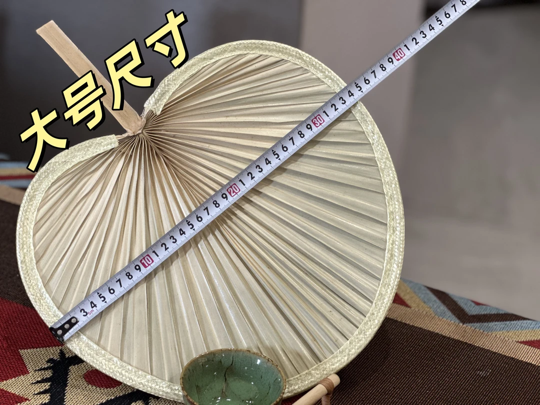 烧烤扇子夏天蒲葵扇手工蒲扇芭蕉扇外出扇子扇子网红款跳舞拍照扇