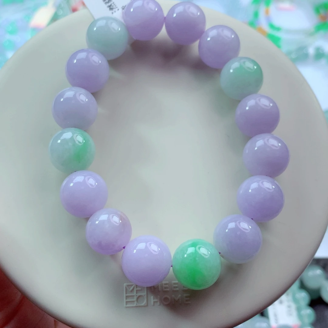 翡翠未镶嵌手链卡13
