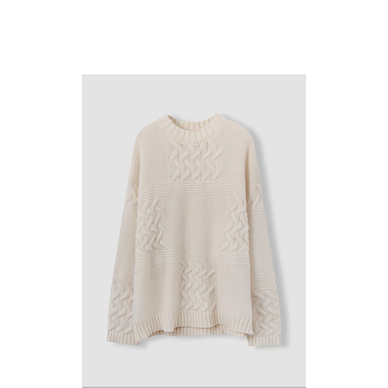 【直播间同价】QXNA101X时尚休闲百搭加厚洋毛针织衫多色