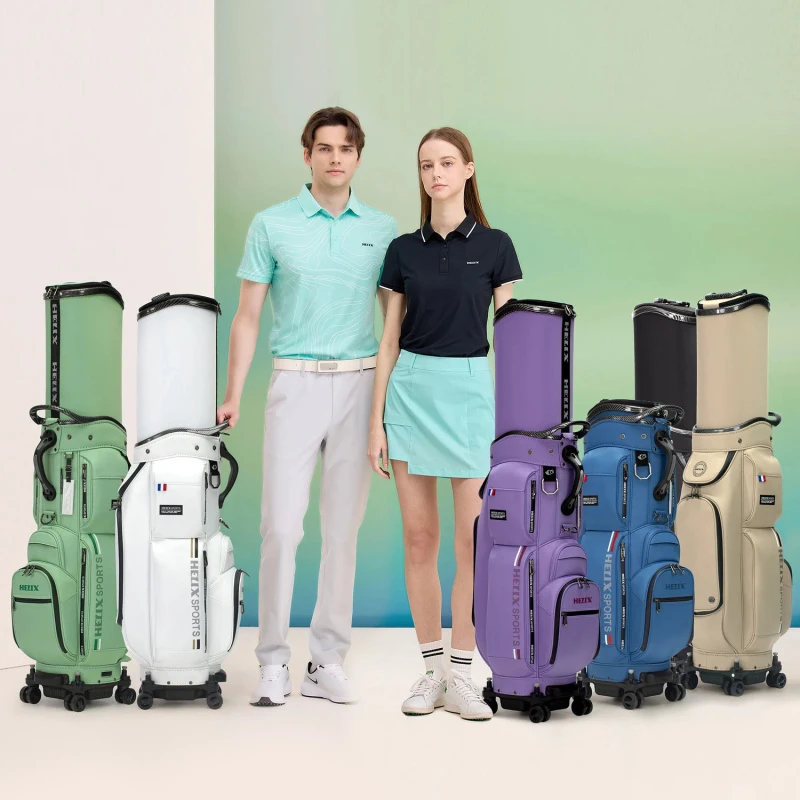 HELIX喜力克斯新款耐磨航空托运高尔夫球包顺滑万向轮防撞卡锁