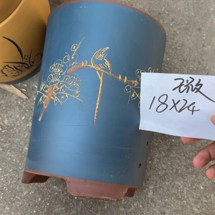 紫砂花盆特价清仓